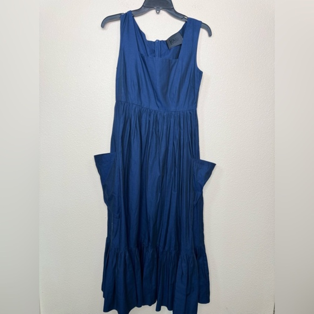 Love Binetti navy cotton dress size S